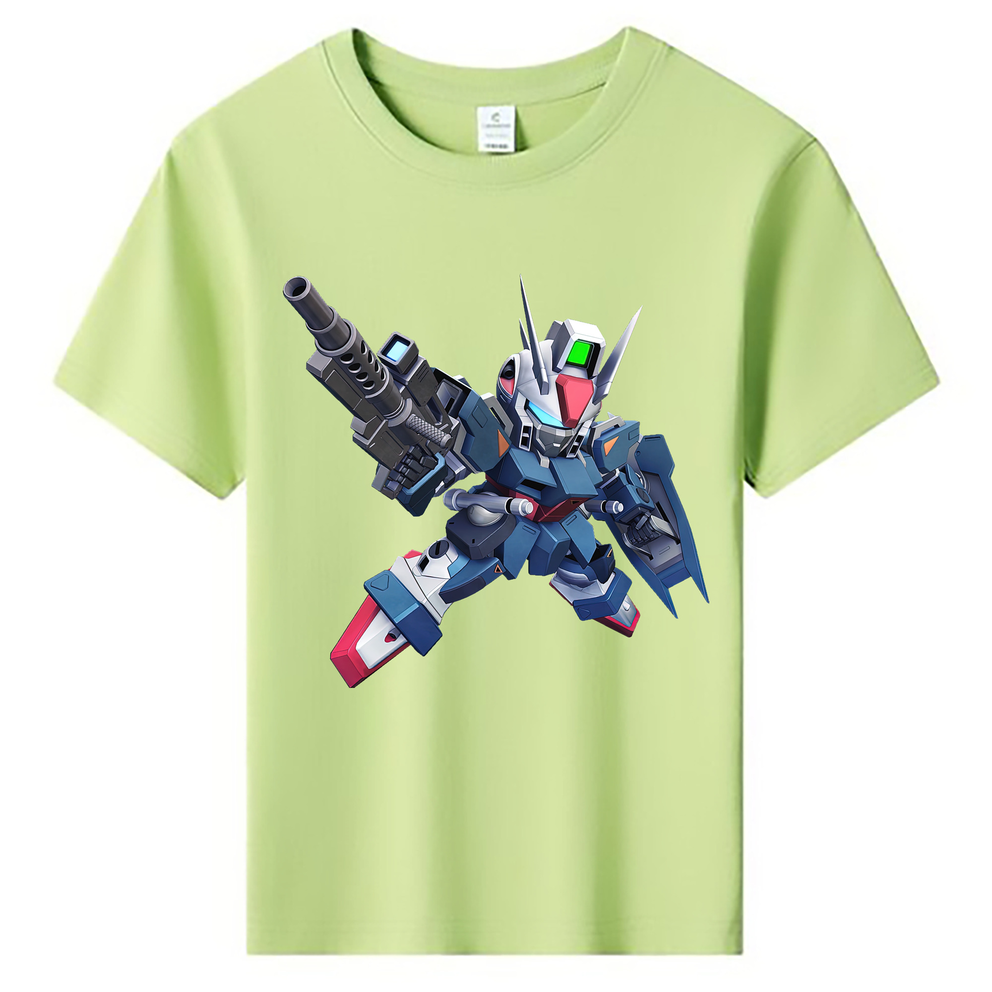 （画像用） 機動戦士ガンダム Mobile Suit Gundam 綿100％キッズTシャツ（フロントプリント）